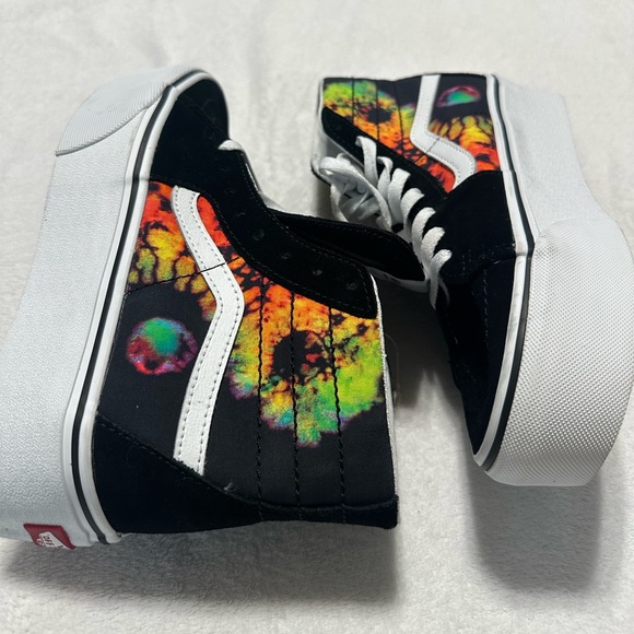 Vans Sk8-Hi Paradoxical Black Tapered Stackform Shoes - Picture 5 of 13